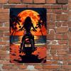 Vintage Motorcycle Metal Tin Sign Retro Biker Garage Wall Decor Industrial Style Art