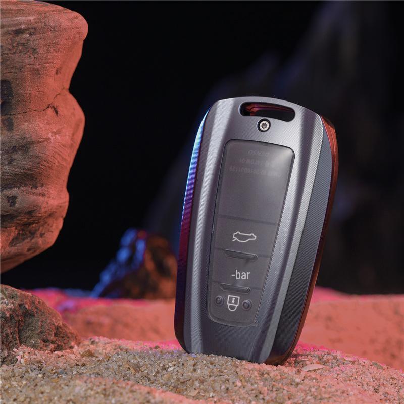 Toyota Key Case for Corolla, Camry, Avalon - Protective Metal Buckle Cover