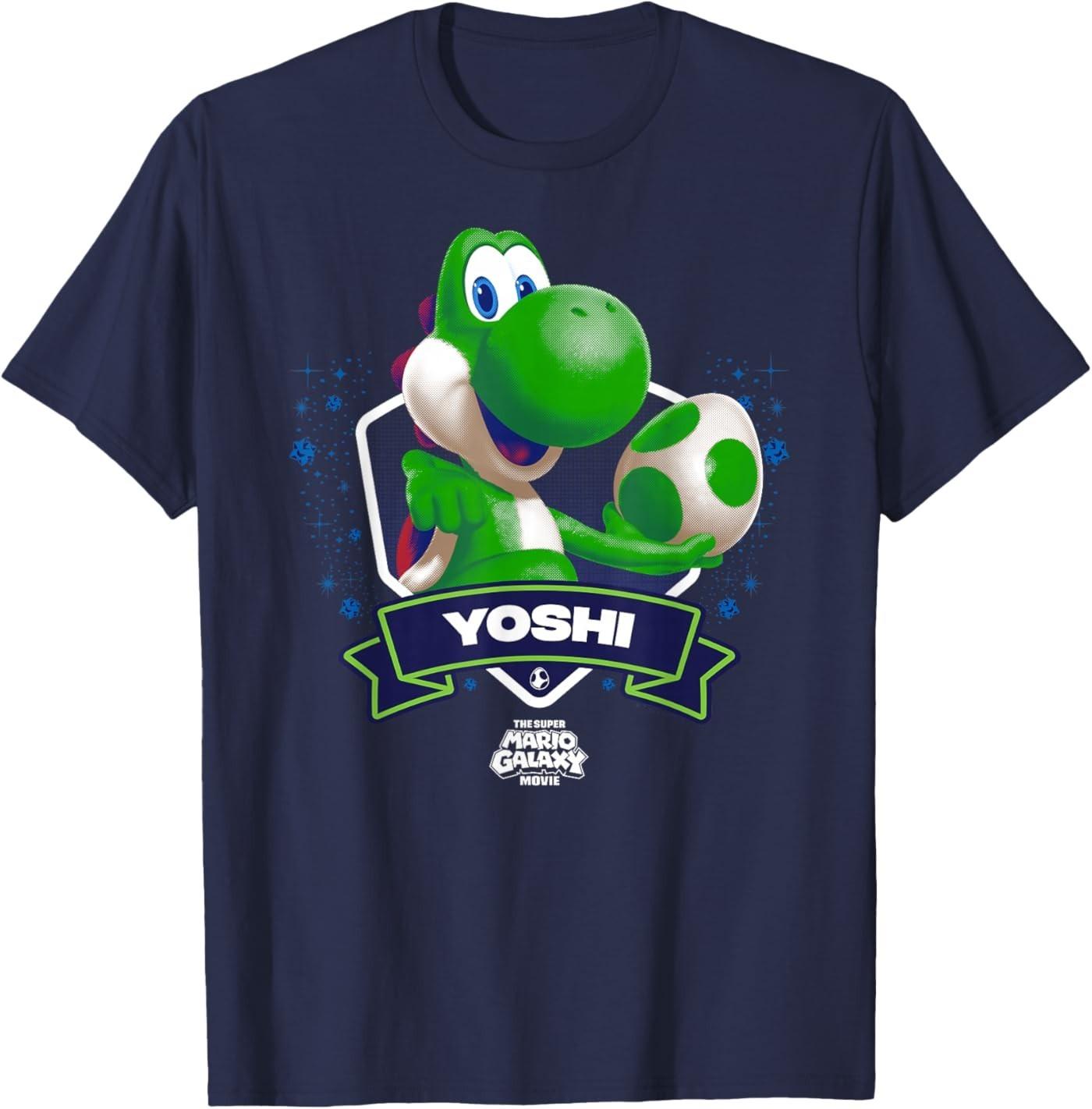 The Super Mario Galaxy Movie Yoshi Champion T-Shirt S