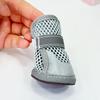 4Pcs Non-Slip Pet Net Boots Breathable Dog Paw Protectors Fashion Puppy Foot Covers  All-season Use