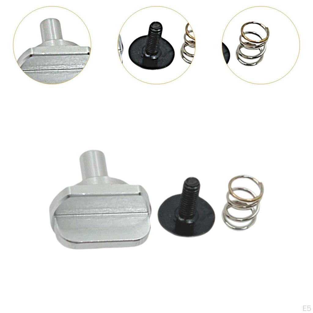 Aluminum Alloy Battery Fixed Switch Replace Parts DIY Accessories for 1/16 M162 H16V3 RC Hobby Car