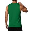 Herren ärmelloses lässiges Tanktop lockere Passform Sommer Strandkleidung Palme Grafikdruck leicht Baumwollmischung Hemd