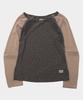 SOME PLACE Star Stripe Mix Embroidered Raglan Long Sleeve Boat Neck T-Shirt _ 2 Colors