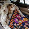 Manta con Tema Cazador de Demonios K-Pop, Manta Suave y Acogedora de Franela, Manta de Regalo para Fans, Manta Multiusos para el Hogar y el Ocio