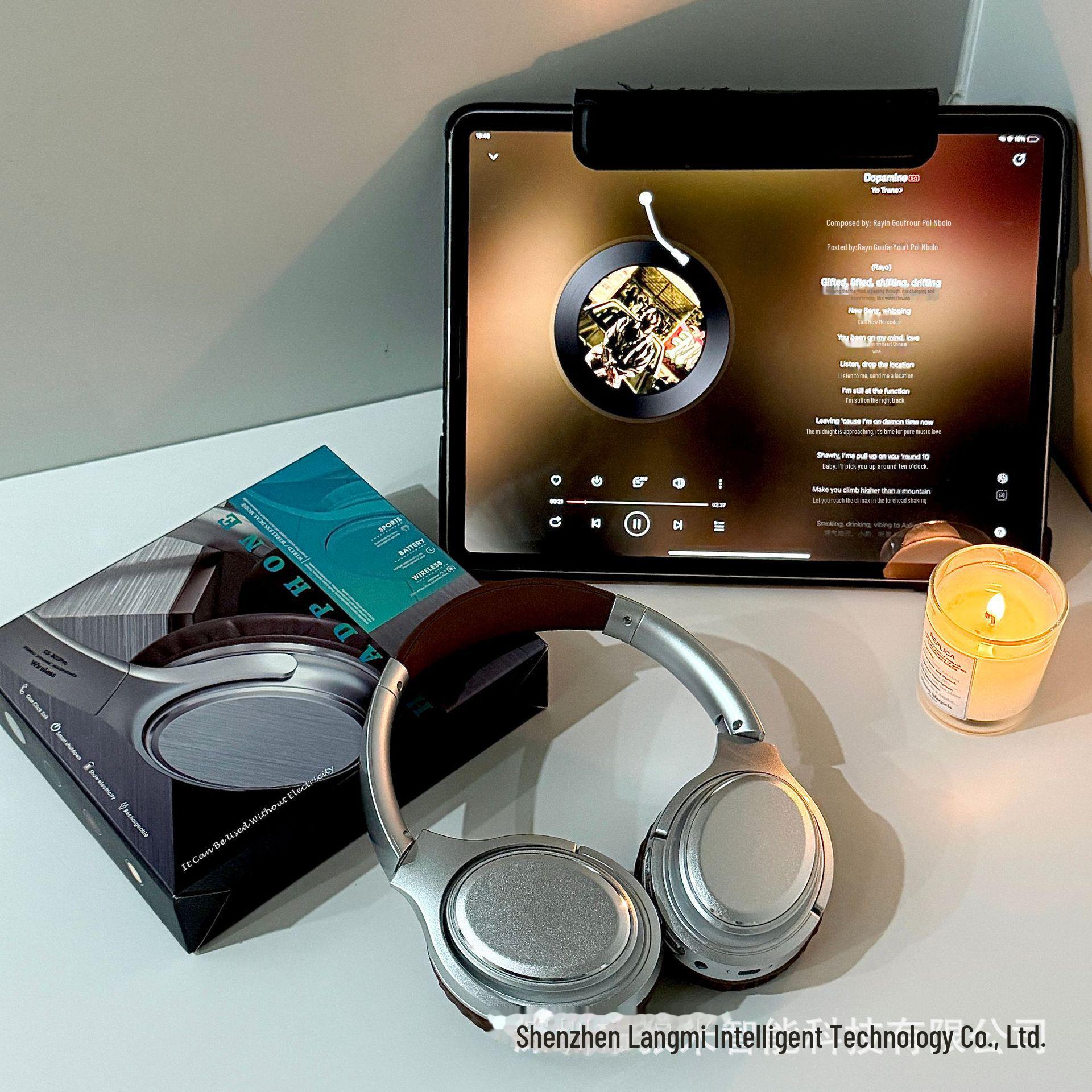 

VJ901 Ретро Бездротова Bluetooth-гарнітура з Шумозаглушенням та Складаною Конструкцією