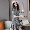 Spring and Summer Floral Dress Super Fairy Versatile Small First Love Skirt Ins Internet Celebrity Style Skirt