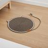 Round Cat Scratch Mat LowShed Scratching Pad for Indoor Cats, Kittens Pink 35CM