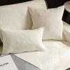 Pure Cotton Four-Season Universal Sofa Cushion, Simple Non-Slip Fabric Seat Cushion, High Temperature Washing Cotton Cover Towel Cover Cloth