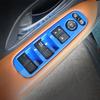 Fit For Honda HR-V vezel 2016-2022 cover trim blue 4pcs Window lift panel switch
