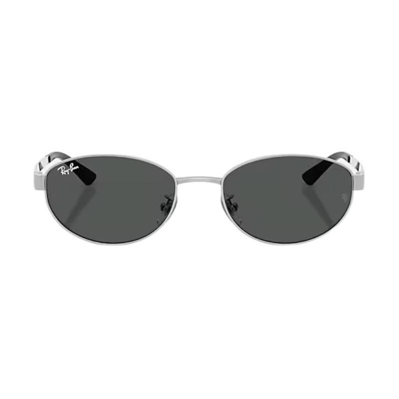RAYBAN Metal Oval Sunglasses Unisex Couple Style 003/87 55-19 RB3774D