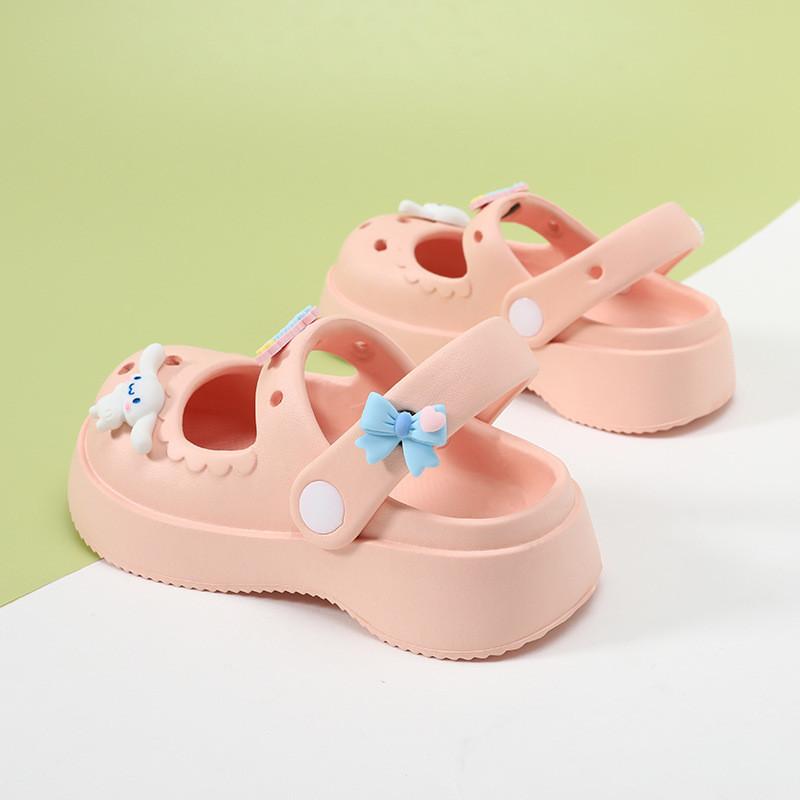 

Kids Stylish Nonslip Hole Shoes For Boys And Girls Soft And Eva Breathable 39/40 фиолетовый