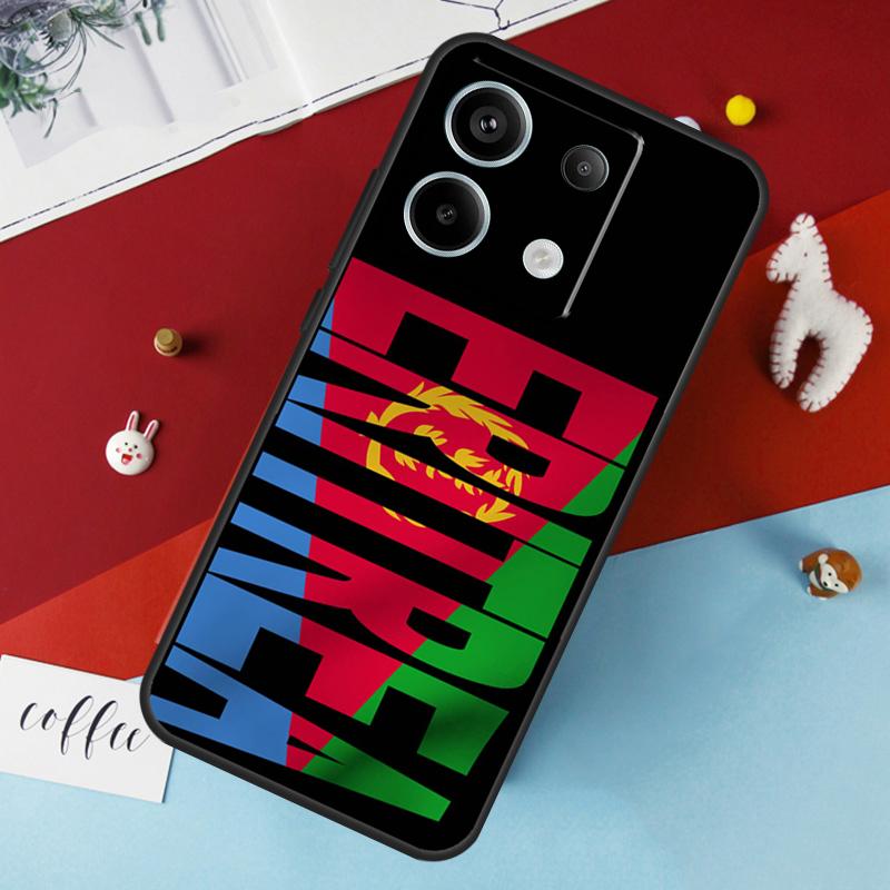 Eritrea Flag Case For Xiaomi Redmi 12 13C 12C 10C 9C Redmi Note 13 9 10 11 12 Pro 9S 10S 11S 12S Cover