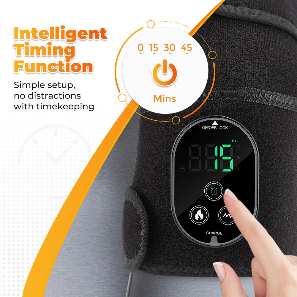 Cross-border Heating & Vibration Massage Therapy Pad for Knees, Shoulders, Elbows.