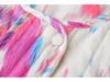 Women's 2024 Winter Tie-Dye Cotton-Padded Jacket - European & American Style Fashionable Casual Coat