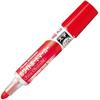 Pentel White Board Marker Knock EMWL5W-B Round Core Bold Red