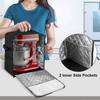 Quilted Storage Bag Stand Mixer Cover Indoor Kitchen Use Multiple Storage Pockets Water-resistant Material Modern Kitchen Decor
