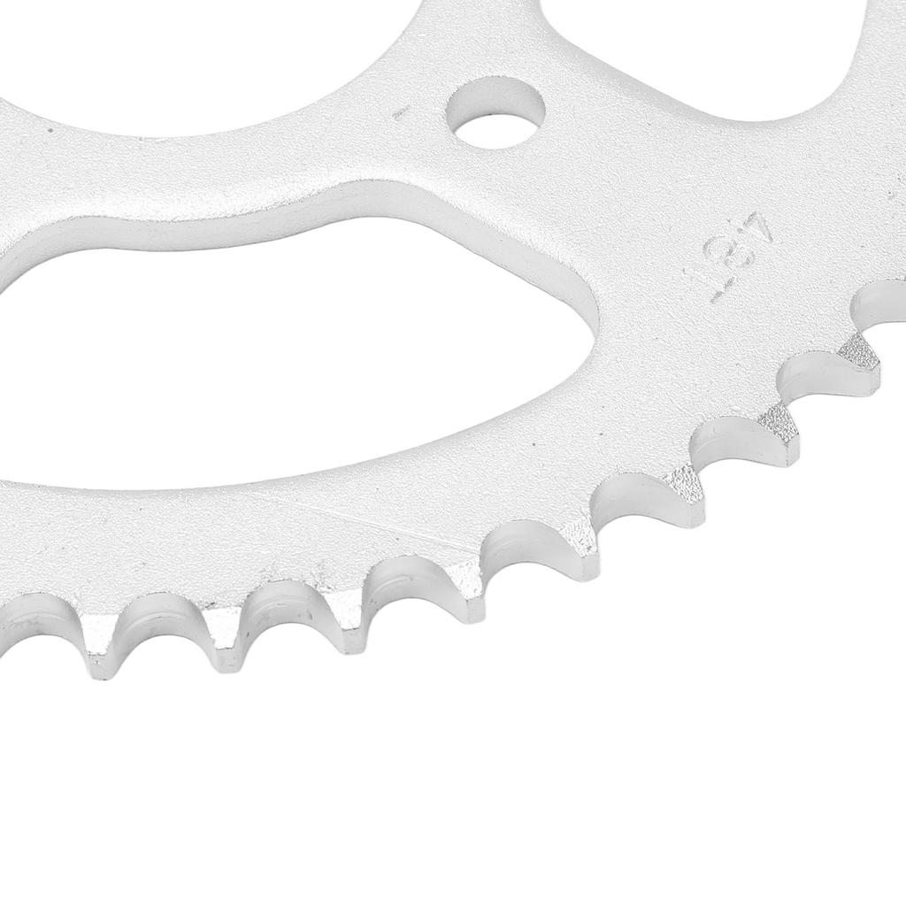 48T 58mm 428 Chain Rear Sprocket Motorcycle Replacement Steel Rear Sprocket Cog for ATV Karting DIY