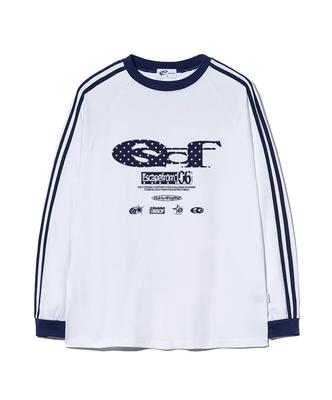 ESCAPEFROM Dot Escf Logo Collage Print Track Long Sleeve [2 Colors]
