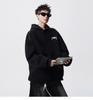 Men's Autumn American Brand Devil Cat Print Hoodie, Heavyweight & Trendy Stiff Sweatshirt, Cleanfit Base Layer.