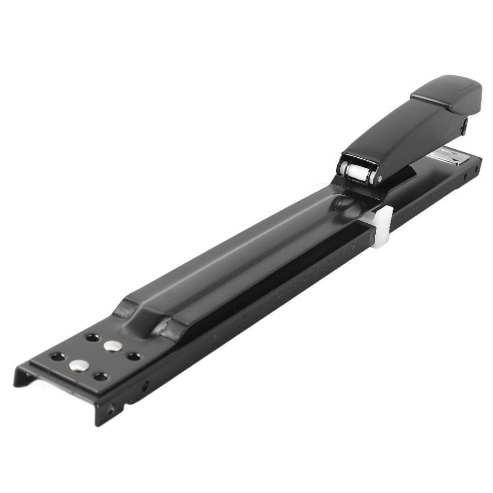 20 Sheets Adjustable Throat Long Arm Stapler Metal Body Booklet Stapler Document Binding