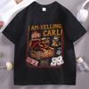 Vintage Fantasy Book Reader Geeky Cat Lover Tshirt Unisex Women Bookish Merch Top Short Sleeve Breathable Cotton Tops
