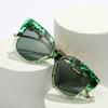 Square Sunglasses, Personalized Large Frame Square Chain Glasses, Sunglasses For Women