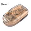 Compact Pill Divider for Purse Cutter Splitter Small And Tiny Pills, Portable Tablet Grinder, Medicine Organizer Daily Dose with Storage Compartment