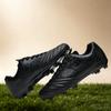 Unisex Adult Ag Fg Soccer Cleats Pu Breathable Fabric Tpu Long Stud Anti-Slip Wearproof Natural Grass Outdoor Football Competiti