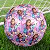 Balón de Fútbol Talla 5 Temático de La Casa de Muñecas de Gabby, Adecuado para Partidos Tanto en Interiores como en Exteriores, un Regalo Adecuado para Todos.