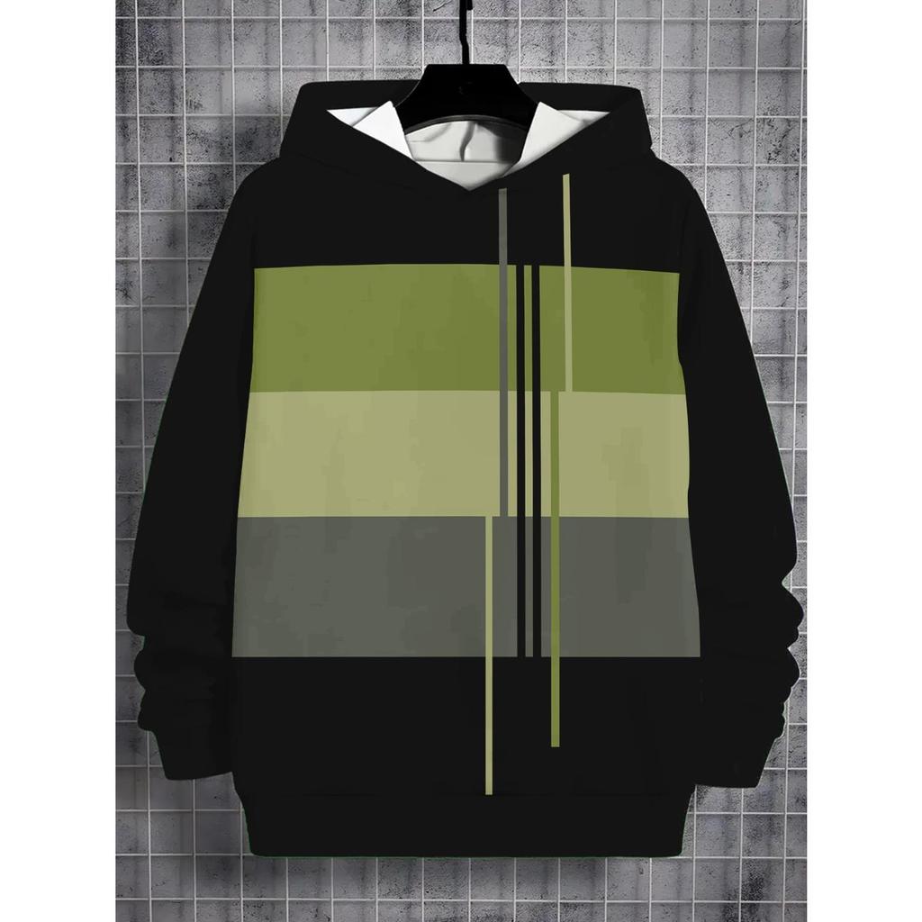 Children's Clothing, Boys' Hoodies, Long Sleeved Fashionable Printed Spring and Autumn Pullovers