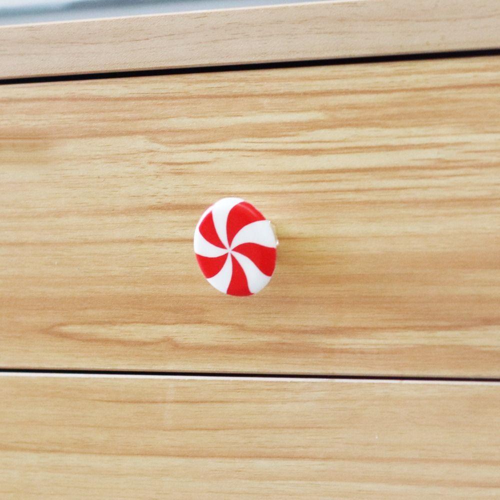 10 ks Silikonové vánoční knoflíkové krytky na knoflíky, krytky na knoflíky zásuvek, dekorace na novoroční párty