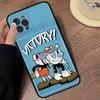 C-Cuphead Classic Game Phone Case For IPhone 16 11 12 13 14 15 17 Pro Max Plus 16E Silicone Cover