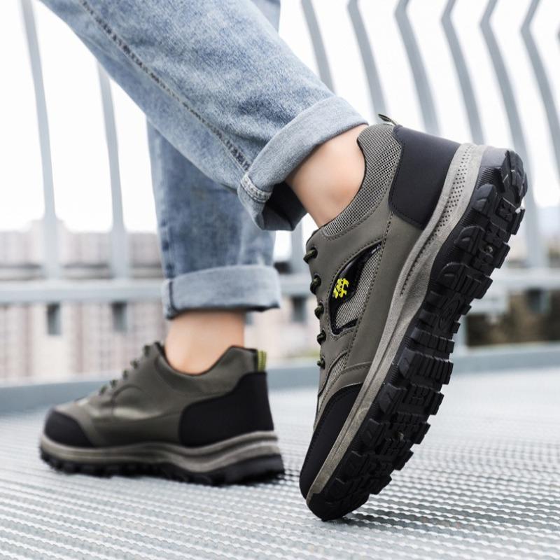 Herren Wanderschuhe 2025 Neu Vintage Atmungsaktiv Herren Freizeitsneaker Tenis Masculino Outdoor Walking Arbeitsschuhe Zapatos para Hombre