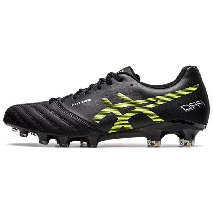 Asics Ds Light X-Fly Pro Shock Absorbing Durable Soccer Shoes Men Soccer Shoes Black Yellow 1101A025005