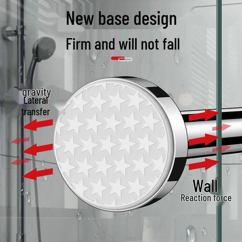 Teleskopische Edelstahl Kleider- & Duschvorhangstange