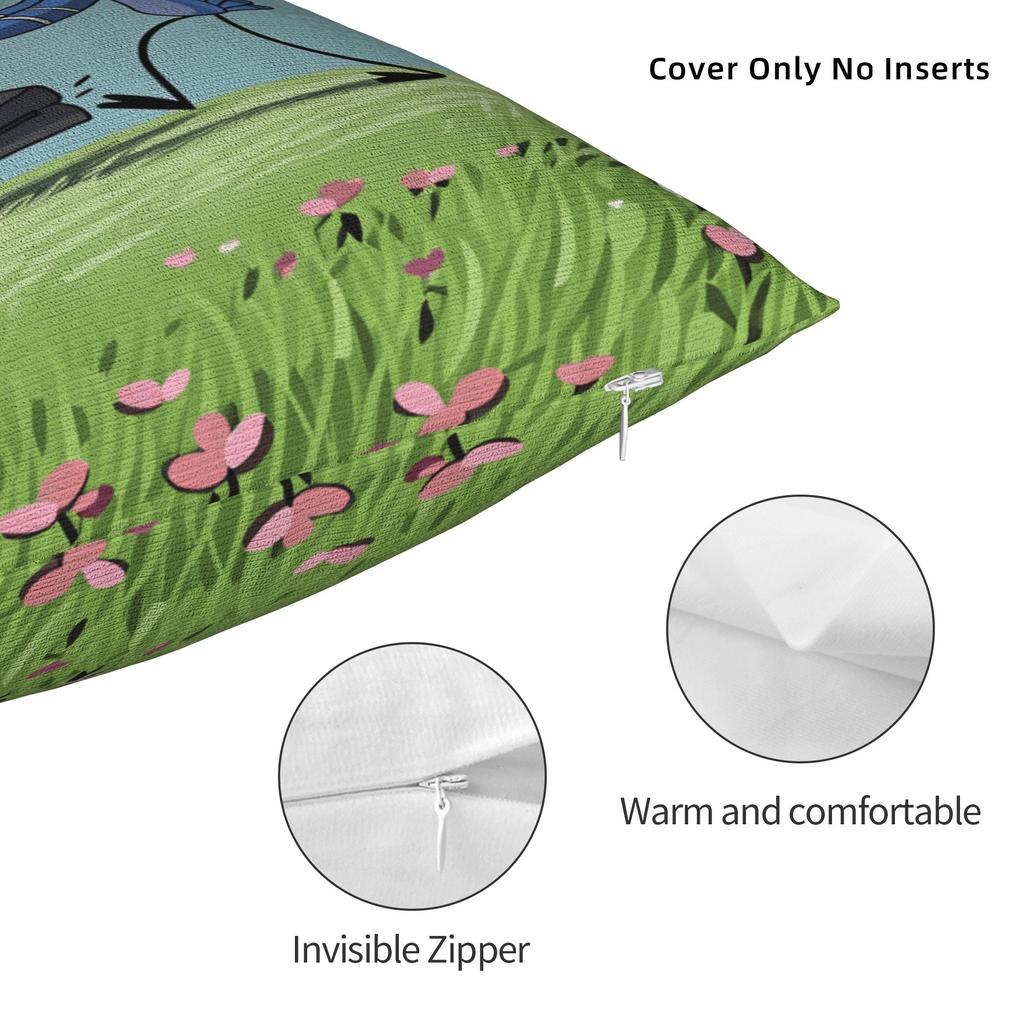 R-Regular Show Pillow Cover Comfy Cushion Cover Fashion Pillow Case For Sofa Couch Bed Living Room