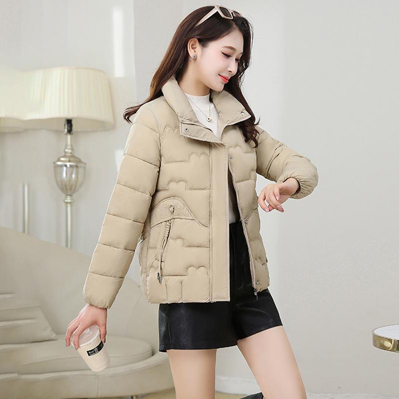 Winter Cotton-padded Clothes Short Women's Down Cotton-padded Jackets Stand-up Collar New Warm Jackets Fashionable Loose Cotton-padded Clothes