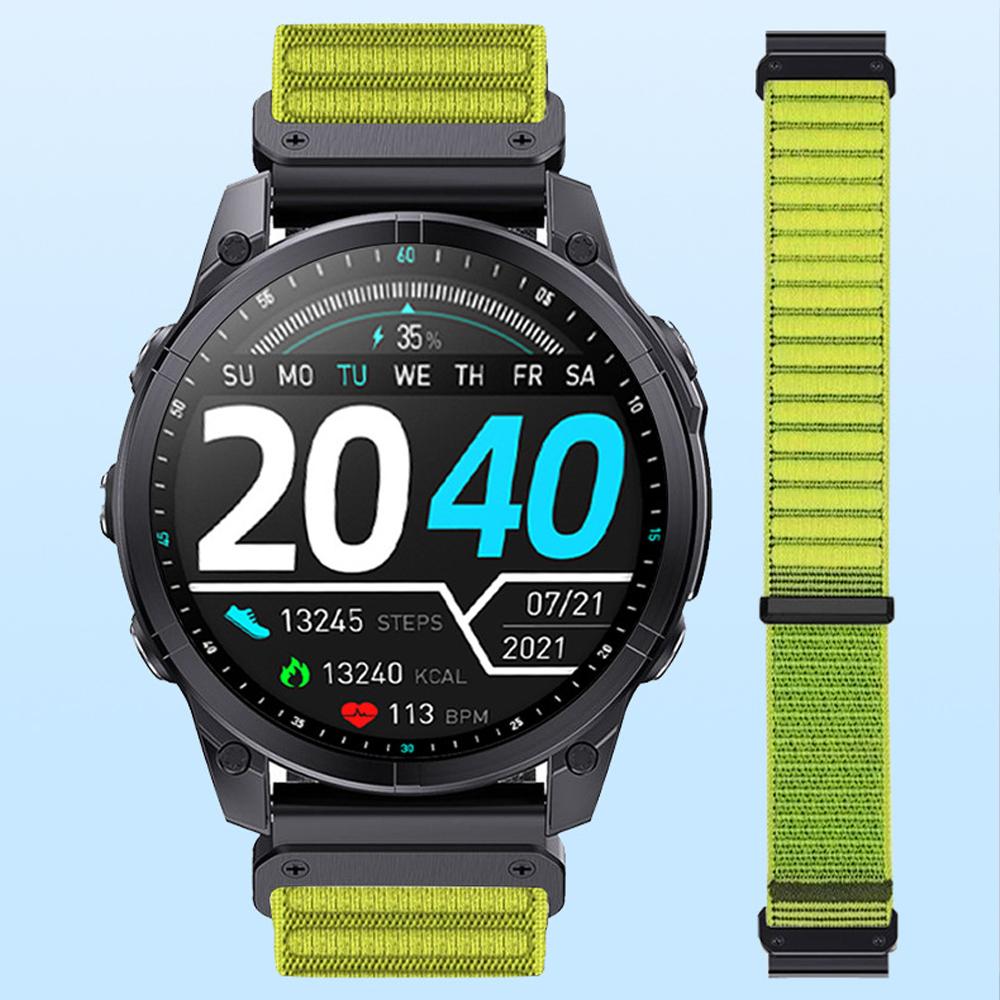 Cinturino in Nylon Quick Fit da 26mm 22mm 20mm per Garmin Tactix 8/Quatix 8/Fenix 8 Braccialetto per Garmin 7 7X Pro 6 6X/Enduro 3 2/Epix Pro