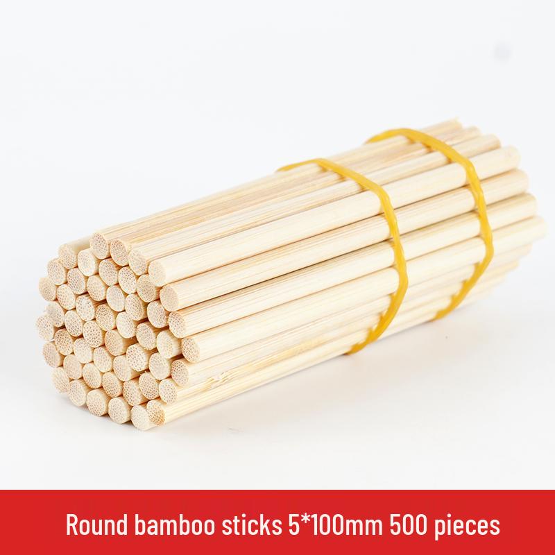 Bamboo and Wooden Craft Sticks: DIY Model Strips and Slices