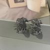 Trend Irregular C-Shaped Stud Earrings for Women Unique Metal Line Twisted Drop Earrings Simple Vintage Jewelry Accessories Gift