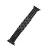 Heart Weave Stainless Steel Watch Band for Apple Watch iWatch 12/11/10/Ultra/SE Metal Replacement Strap Silver