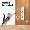 Intelligent Sensing Interactive Cat Toy Creative Durable Scratch Resistant Cat Teasing Stick Usb Rechargeable Caterpillar Toy