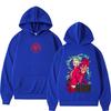 Anime The Seven Deadly Sins Hoodie Fox's Sin of Greed Ban Graphic Pullover Hoodies  Women Manga Oversized Hooded Sweatshirt