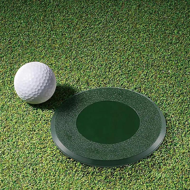 Golf Putting Green Hole Cup Cover Practice Training Aids For Home Office Traveling Small And Portable Practical Protect
