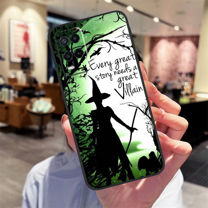 Witch Magic Case For Oppo A17 A77 A80 A40 A60 A98 A78 A18 A38 A58 A16 A76 A96 A74 A94 A54 A57S A15 Cover