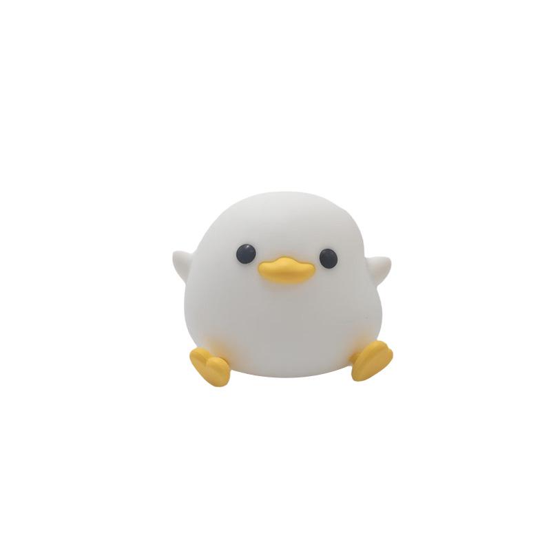 Doudou Duck LED Silicone Night Light: Children's Warm Sleep Companion & High-End Decorative Gift
