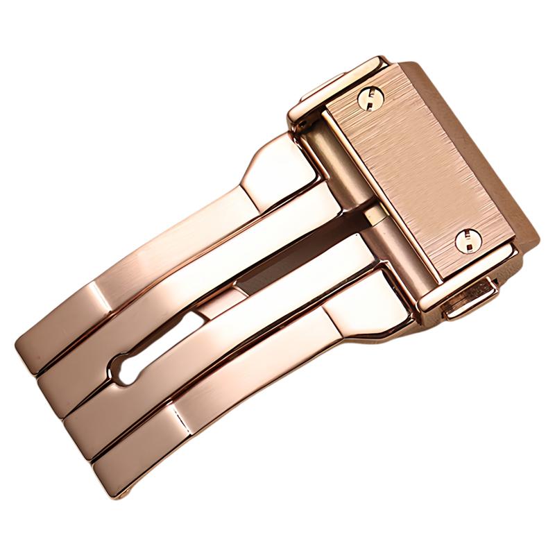 Solid Stainless Steel Clasp for HUBLOT Replace Metal Buckle Butterfly Buckle Silicone Buckle/leather Strap Clasp Accessories