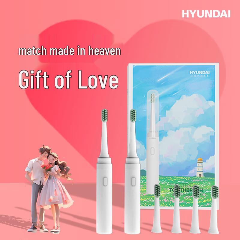 

Hyundai X5 Mini Portable Macaron Electric Toothbrush