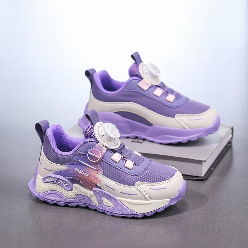 2025 Autumn Waterproof Leather Boys' Running Shoes - Comfortable & Trendy Sports Shoes for Medium to Large Children