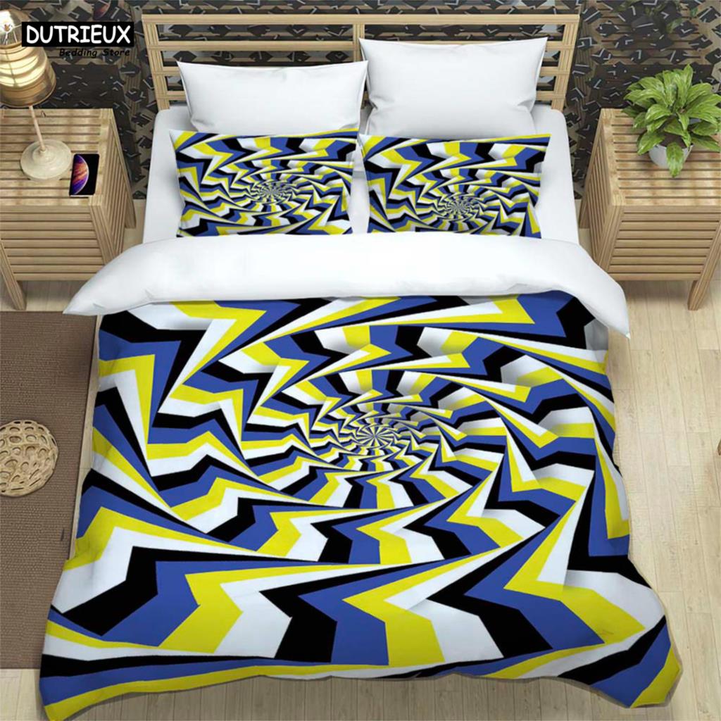 3D Modern Abstract Geometric Minimalist Printed Bedding Queen Bedding Set King Size Bedding Set Soft And Comfortable